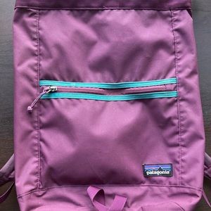 Plum purple commuter pack from Patagonia